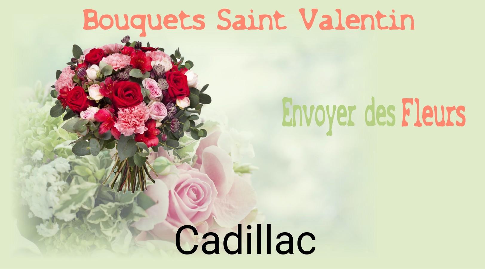 Roses de Saint-Valentin livrées à Cadillac